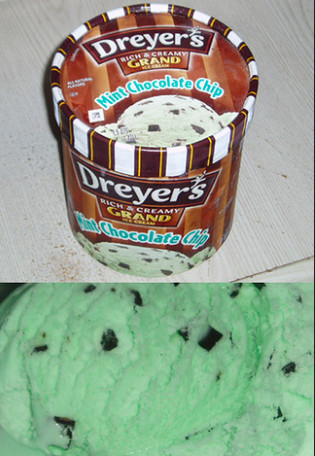 アイスクリームチョコレートミント味